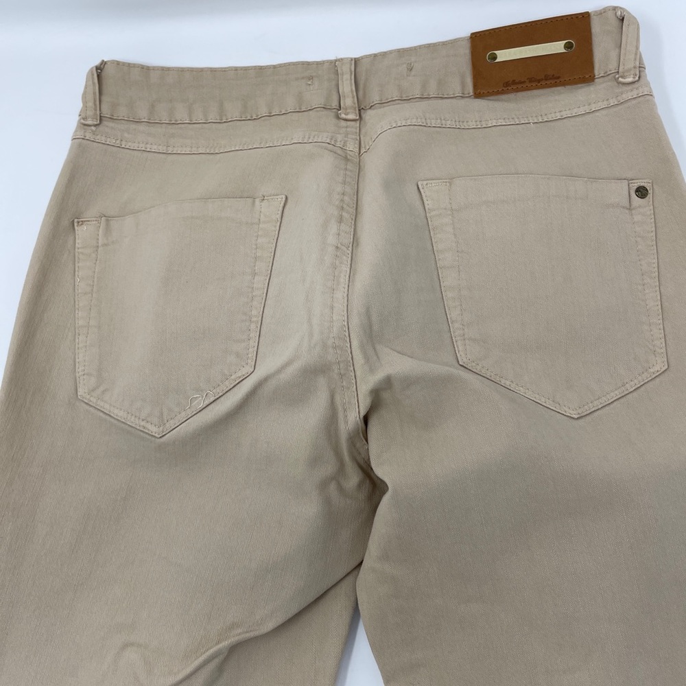 Jeans Zara size 6 beige slim fit - Picture 8 of 8